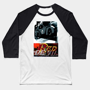 Racecar #10 Red Devil Baseball T-Shirt